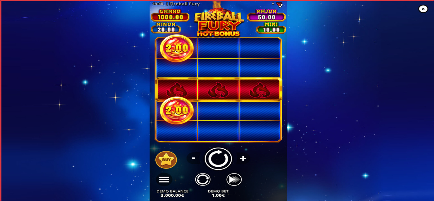 Fireball Fury Hot Bonus